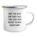 Funny New Hampshire Gifts for Birthday, And The Wise One Said 'F--k This Shit! And Moved To New Hampshire' Camping Mug, Unique Gift Item for Men or Women from Friends or Family - Image 2