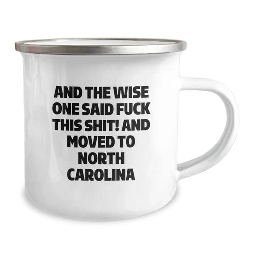 Funny North Carolina Camping Mug Gifts from Friends for Birthday in Tar Heel State - Image 2