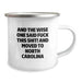 Funny North Carolina Camping Mug Gifts from Friends for Birthday in Tar Heel State - Image 2