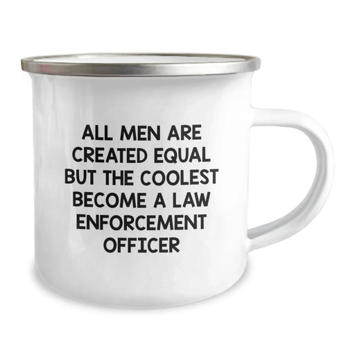 Funny Camping Mugs for Law Enforcement Officers Gifts from Men, Gifts for Law Enforcement Officer, Unique Christmas Unique Gifts - Image 2