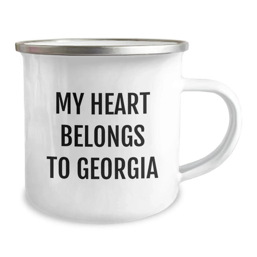 Georgia Camping Mug, Funny Quote Gifts from Friends to Family in Georgia - Image 2