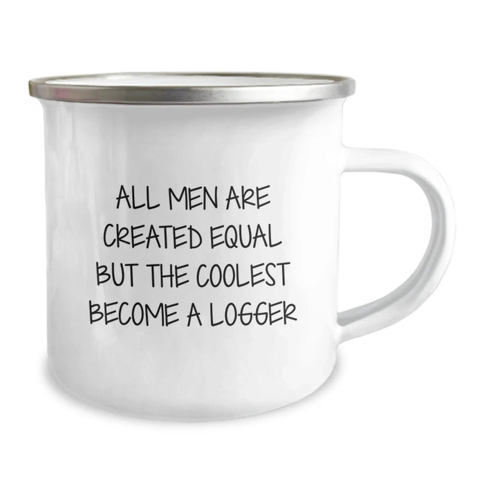 Logger Gifts, Funny Quote, Birthday Unique Presents from Friends, Camping Mug for Men, Logger Enthusiasts - Image 2