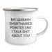 German Shorthaired Pointer Dog Lover's Funny Camping Mug for Men from Friends, Perfect Christmas Unique Gifts for German Shorthaired Pointer Dog Owners and Hunters - Image 2