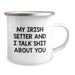Funny Irish Setter Dog Camping Mug for Birthday Unique Gifts from Family, Friends, and Coworkers, Perfect for Irish Setter Dog Enthusiasts - Image 2