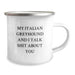 Funny Italian Greyhound Dog Gifts from Men for Women, Friends, or Coworkers - Italian Greyhound Dog Mug for Valentine's - Image 2