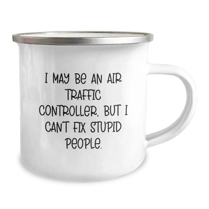 Funny Air Traffic Controller Gifts from Friends for Him - Air Traffic Controller Camping Mug - Christmas Unique Gifts - Image 2