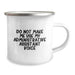 Funny Administrative Assistant Gifts, 'Do Not Make Me Use My Administrative Assistant Voice' Camping Mug, Unique Birthday Presents from Friends, Coworkers, or Family - Image 2
