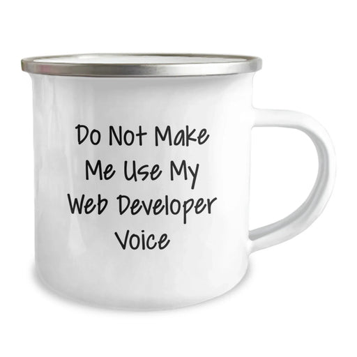 Funny Web Developer Gifts for Men, Unique Christmas Unique Gifts from Husband to Wife, Funny Camping Mug for Web Developer Friends - Image 2