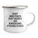 Funny Stepmother Gifts, Just Another Day Being An Awesome Stepmother, Unique Stepmom Camping Mug for Christmas - Image 2