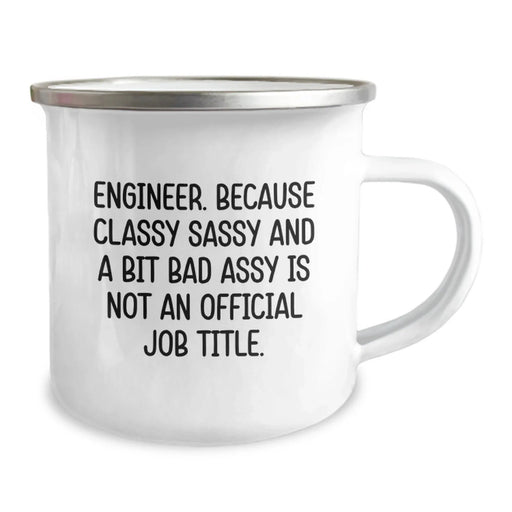 Engineer Gifts from Friends for Christmas - Funny Camping Mug, Engineer Mug, Unique Christmas Unique Gifts for Men, Engineer Appreciation - Image 2