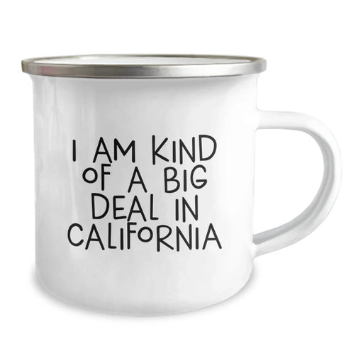 California Camping Mug - Funny Quote, Gifts from Men to Friends in California, Christmas Unique Gifts - Image 2