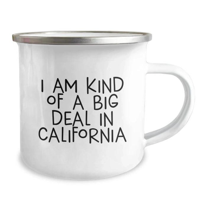 California Camping Mug - Funny Quote, Gifts from Men to Friends in California, Christmas Unique Gifts - Image 2