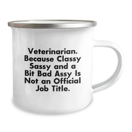 Funny Veterinarian Gifts from Men to Women, Camping Mug for Christmas Unique Presents - Image 2