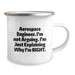 Funny Inspirational Gifts from Friends and Family for Aerospace Engineer Men Camping Mug - 'I'm Not Arguing. I'm Just Explaining Why I'm Right.' - Image 2