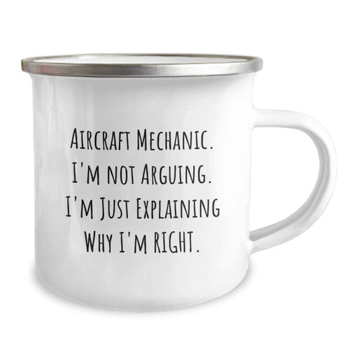 Aircraft Mechanic Funny Mugs Gifts from Men for Their Aircraft Mechanic Friends on Valentine's Unique Gifts - Image 2