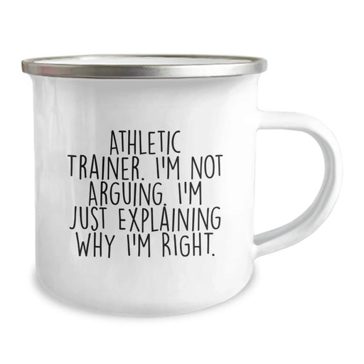 Funny Athletic Trainer Gifts from Friends, Inspirational Camping Mug for Christmas Unique Gifts for Men, Women, Family - Image 2