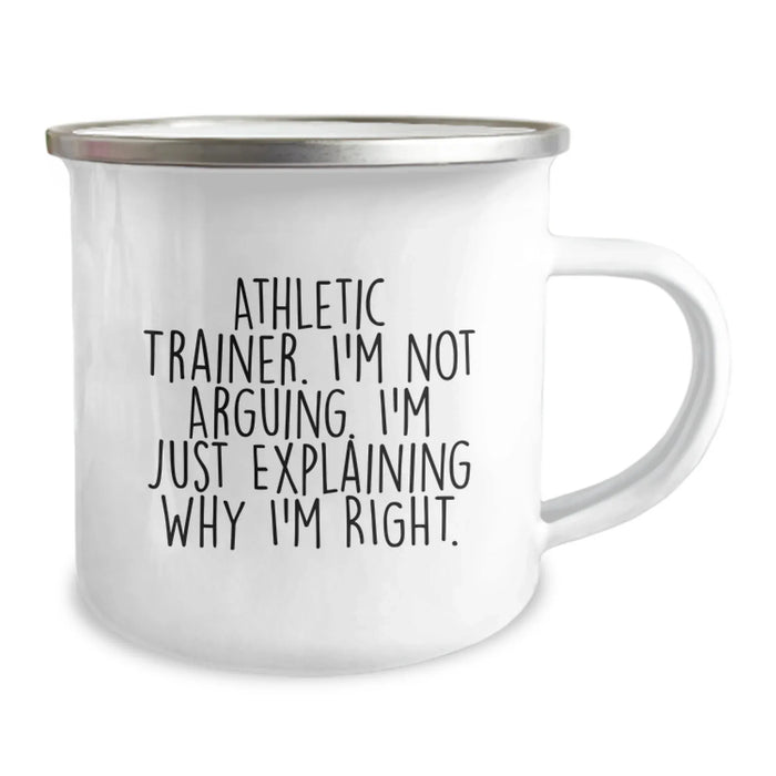 Funny Athletic Trainer Gifts from Friends, Inspirational Camping Mug for Christmas Unique Gifts for Men, Women, Family - Image 2