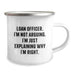 Funny Loan Officer Gifts from Friends for Men - 'I'm Not Arguing. I'm Just Explaining Why I'm Right.' Camping Mug, Christmas Unique - Image 2