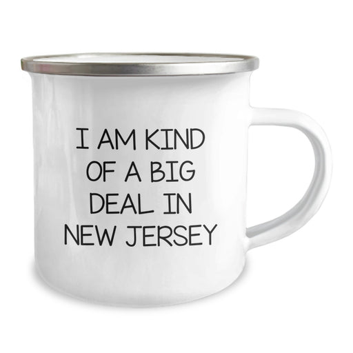Unique New Jersey Camping Mugs Gifts for Men from New Jersey Friends and Family - Funny I Am Kind Of A Prime Selection In New Jersey Camping Mug - Image 2