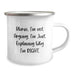 Funny Nurse Gifts from Friends for Nurse with Camping Mug 'I'm Not Arguing I'm Just Explaining' - Image 2