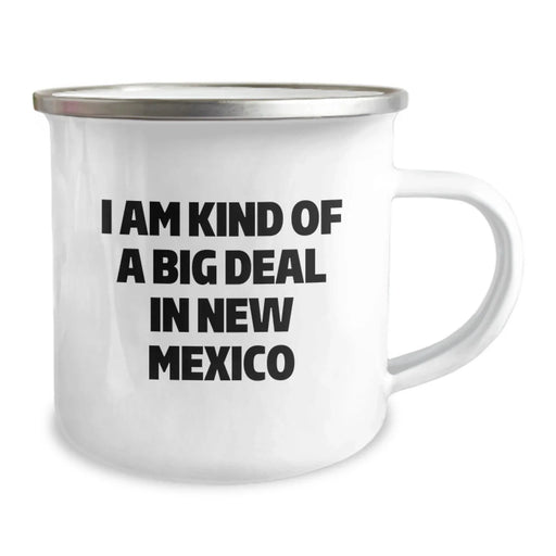 Funny New Mexico Gifts for Men, Camping Mug with 'I Am Kind of a Prime Selection in New Mexico' Quote, Gifts from Friends and Family, Unique Graduation Presents - Image 2