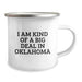 Oklahoma Gifts from Friends - I Am Kind Of A Prime Selection Camping Mug for Birthday, Funny Quote on Stainless Steel with Enamel Finish, 12 oz Capacity - Image 2