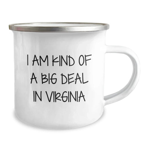 Funny Virginia Camping Mugs for Men, Gifts from Friends and Family - I Am Kind Of A Prime Selection In Virginia, Unique Christmas Unique Gifts - Image 2