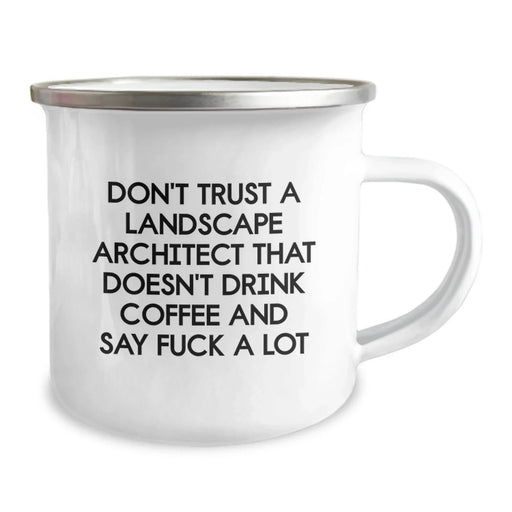 Funny Landscape Architect Gifts, Camping Mug for Coffee Lovers, Birthday Unique Ideas from Friends or Family - Image 2