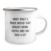 Funny Truck Driver Gifts for Men, Unique Camping Mug with Inspirational Quote, Perfect for Christmas Unique Gifts from Friends, Family - Image 2