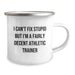 Funny Athletic Trainer Gifts - I'm A Decent Trainer Mug for Christmas Unique Presents - Image 2