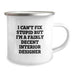 Funny Interior Designer Gifts from Men to Friends - Valentine's Unique Camping Mugs for Interior Designer Enthusiasts - I Can't Fix Stupid But I'm A Fairly Decent Interior Designer Mug - Image 2