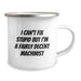 Funny Machinist Gifts for Men, Unique Valentine's Unique Gifts from Friends to Friends, Machinist Camping Mug with Quote - Image 2