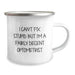 Funny Optometrist Gifts from Men to Friends on Valentine's Unique Camping Mugs, I Can't Fix Stupid But I'm A Fairly Decent Optometrist Quote - Image 2