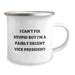 Funny Vice President Gifts for Men, Vice President Camping Mug, I Can't Fix Stupid But I'm A Fairly Decent Vice President Quote, Christmas Unique Gifts from Friends to Vice President - Image 2