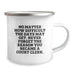 Court Clerk Inspirational Camping Mug, Funny Quote Gifts for Court Clerk, Valentine's Unique Gifts from Friends, Family or Coworkers for Him or Her - Image 2