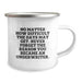 Funny Underwriter Gifts from Men, Unique Birthday Unique Gifts for Underwriter Friends, Camping Mug Quote Never Forget Reason Became - Image 2