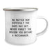 Funny Watchmaker Gifts for Men, Valentine's Unique Gifts from Friends - Watchmaker Camping Mug - Image 2