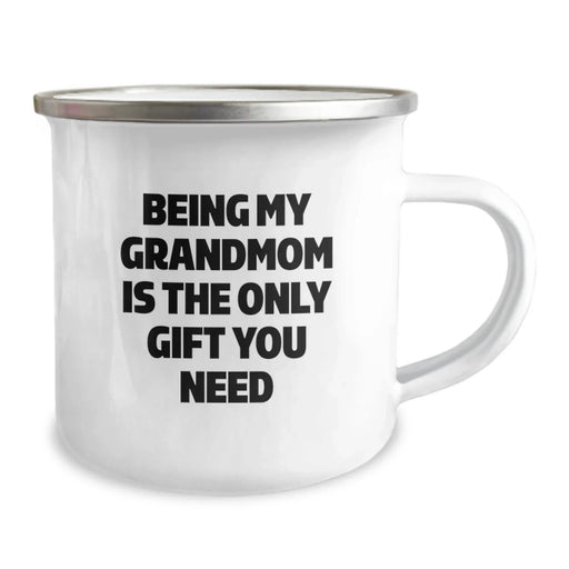 Gifts for Grandmom, Funny Grandmom Camping Mug, Grandmom Valentine's Unique Gifts from Family - Image 2