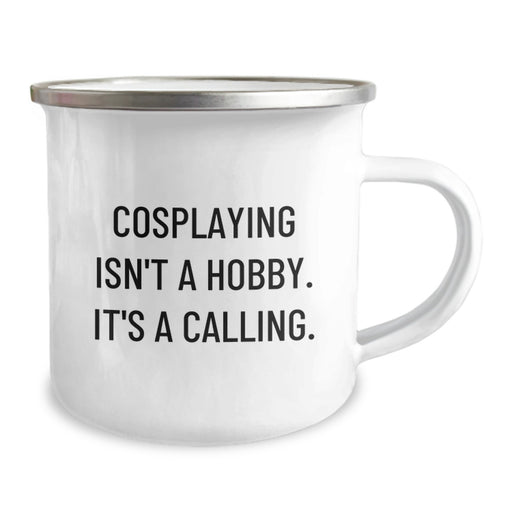Cosplaying Gifts from Friends Funny Inspirational Mugs for Cosplayers Mother's Day Unique Gifts Stainless Steel Enamel Print - Image 2
