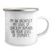 Funny Architect Gifts for Men - 'I'm An Architect. My Level Of Sarcasm Depends On Your Level Of Stupidity.' Enamel Camping Mug, Perfect for Dad on Father's Day - Image 2
