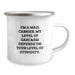 Funny Mail Carrier Camping Mug Gifts from Friends and Family for Birthday Unique and Inspirational - Image 2