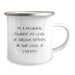 Funny Mechanical Engineer Gifts for Men - 'I'm A Mechanical Engineer My Level Of Sarcasm Depends On Your Level Of Stupidity' Christmas Unique Presents for Friends from Family - Image 2