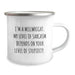 Funny Millwright Gifts from Friends - Valentine's Unique Camping Mug for Men - 'I'm A Millwright. My Level Of Sarcasm Depends On Your Level Of Stupidity.' - Image 2