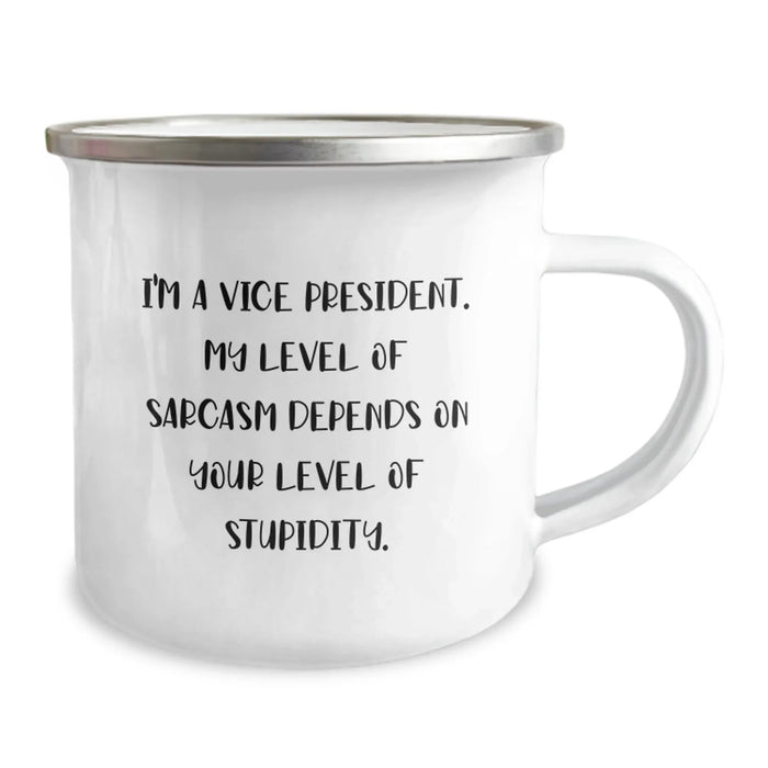 Funny Vice President Gifts for Him, Sarcastic Mug for Vice President, 'I'm A Vice President' Birthday Unique Gifts from Friends - Image 2