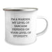 Funny Warden Sarcasm Gift for Men, Best Camping Mug for Birthday, Gift from Friends - Image 2