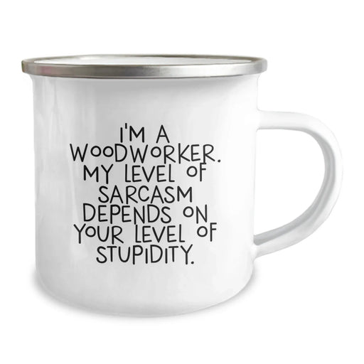 Funny Woodworker Camping Mug Gifts for Men from Family - Unique Christmas Unique Gifts - Image 2