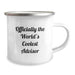 Funny Advisor Gifts from Men for Dad on Father's Day Unique Camping Mugs Officially The World's Coolest Advisor - Image 2