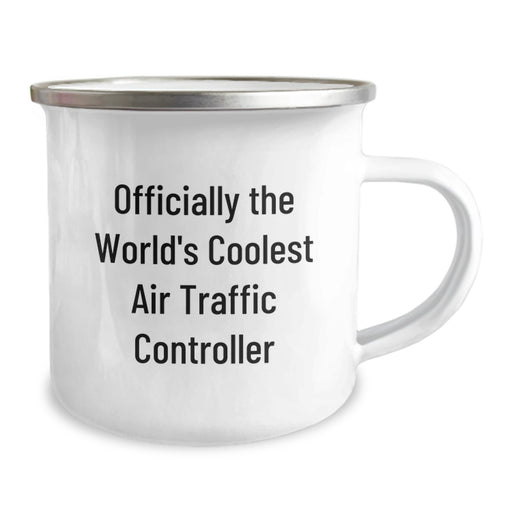Funny Air Traffic Controller Gifts for Dad, Officially The World's Coolest Air Traffic Controller Inspired Camping Mug for Air Traffic Controller, Great Dad Gifts, Father's Day Unique - Image 2