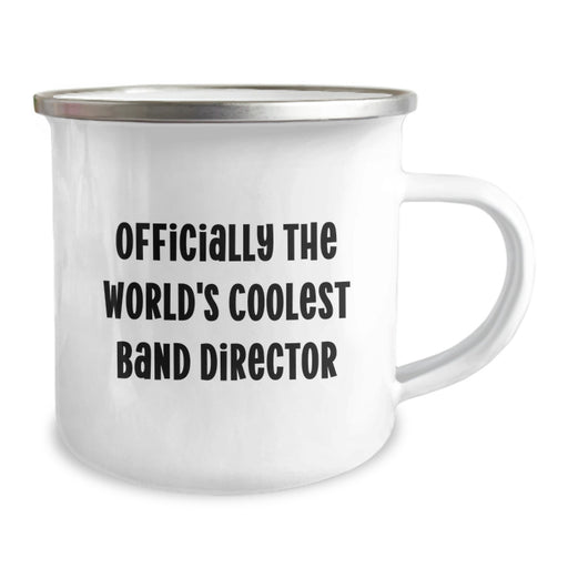 Funny Band Director Gifts for Men - Officially The World's Coolest Dad - Camping Mug for Father's Day from Family - Image 2