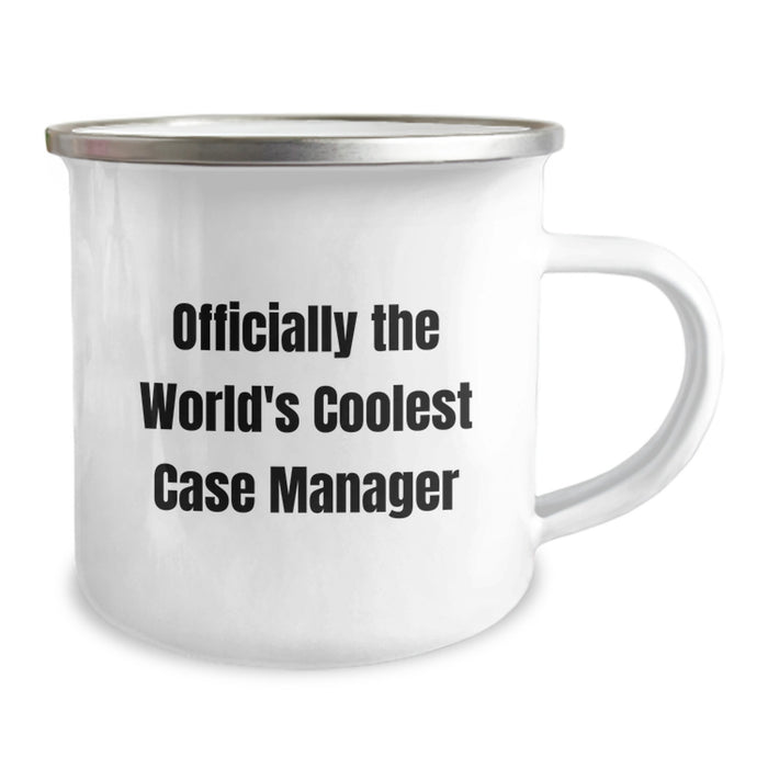 Gifts for the World's Coolest Case Manager - Funny Camping Mug for Mom - Mother's Day Unique Gifts from Family - Image 2